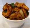 King Prawns in Black Bean Sauce