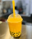 Mango Milk Bubble Tea 500ml